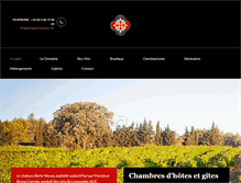 Tablet Screenshot of chateauborieneuve.com